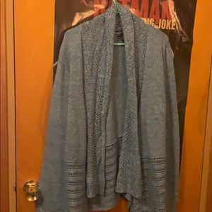 Light Blue Knit Cardigan